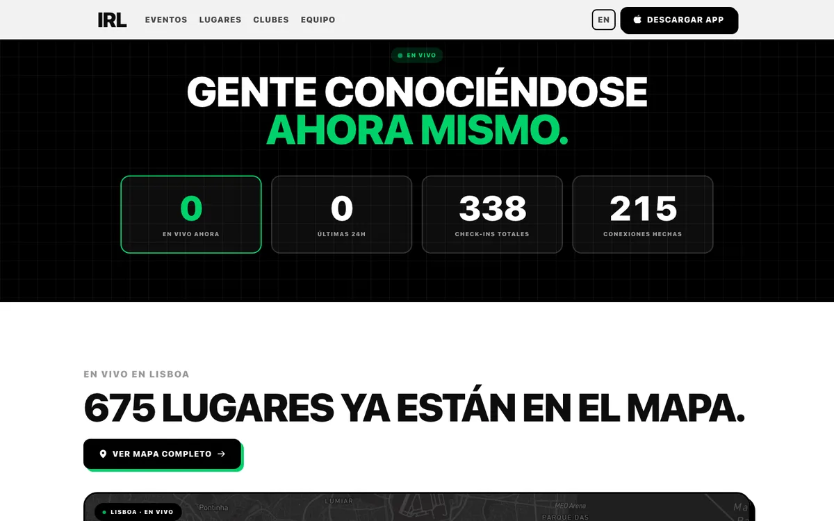 IRL.TECH website